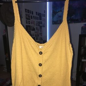 Yellow tank top